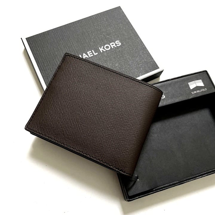 MICHAEL KORS bifold genuine leather wallet