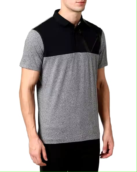 ARMANI EXCHANGE Colourblock Polo T-shirt