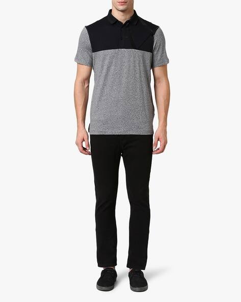 ARMANI EXCHANGE Colourblock Polo T-shirt