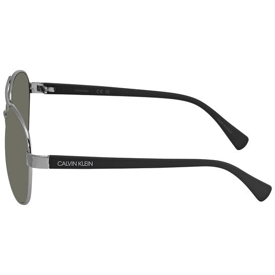 CALVIN KLEIN Green Pilot Sunglasses CK19316S 045