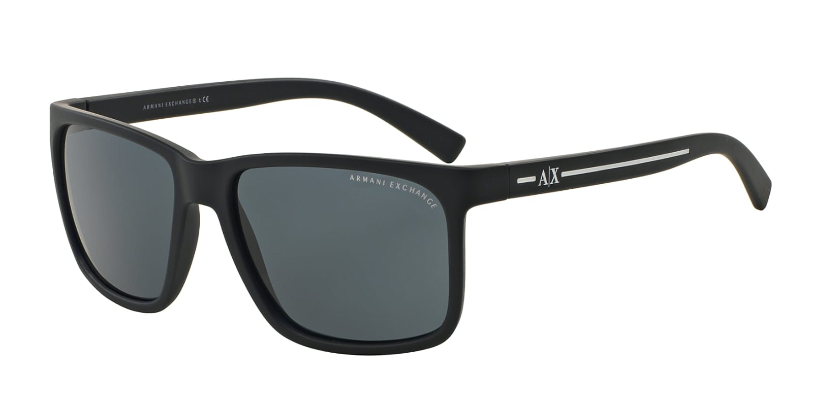 ARMANI EXCHANGE Grey Square Men's Sunglasses