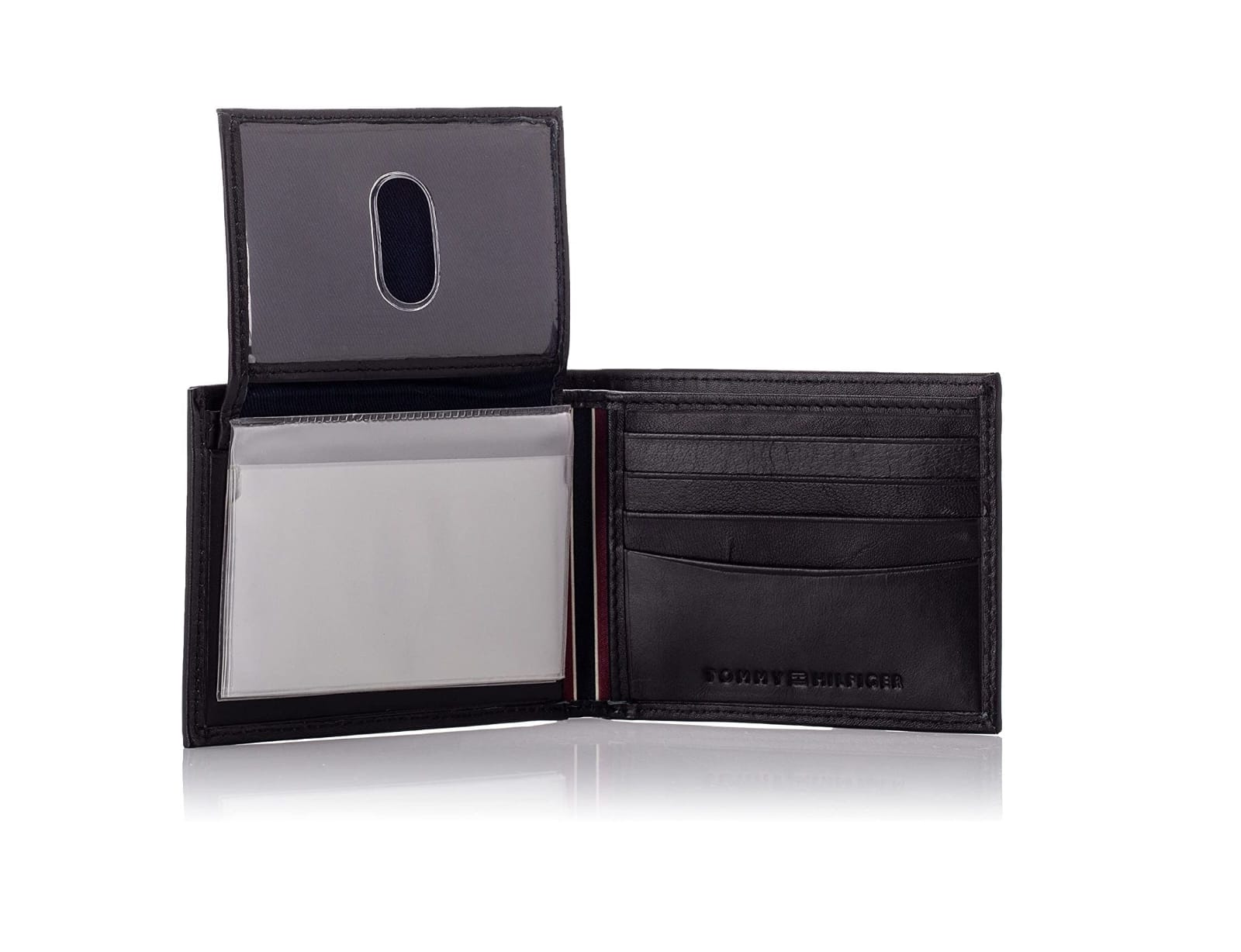 TOMMY HILFIGER bifold genuine leather wallet