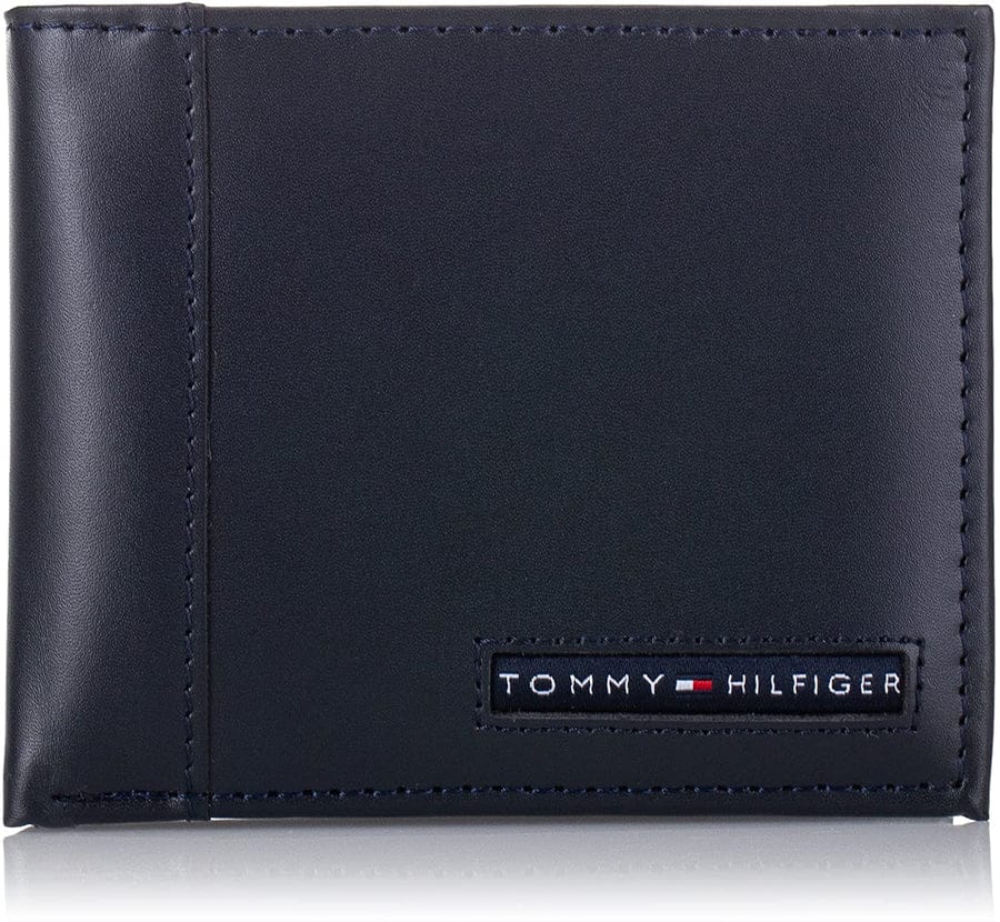 TOMMY HILFIGER bifold genuine leather wallet