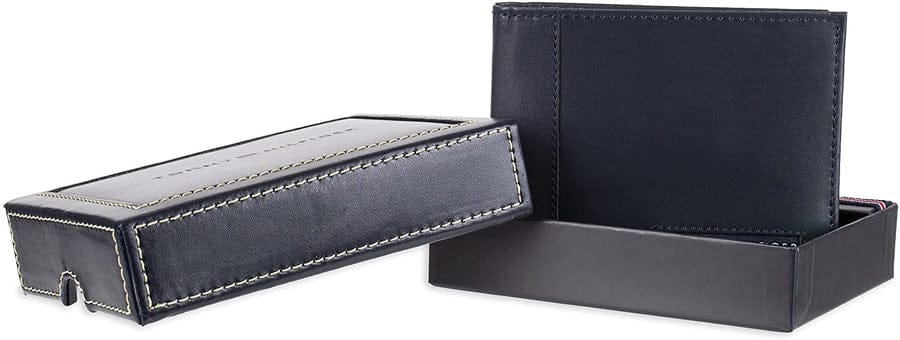 TOMMY HILFIGER bifold genuine leather wallet