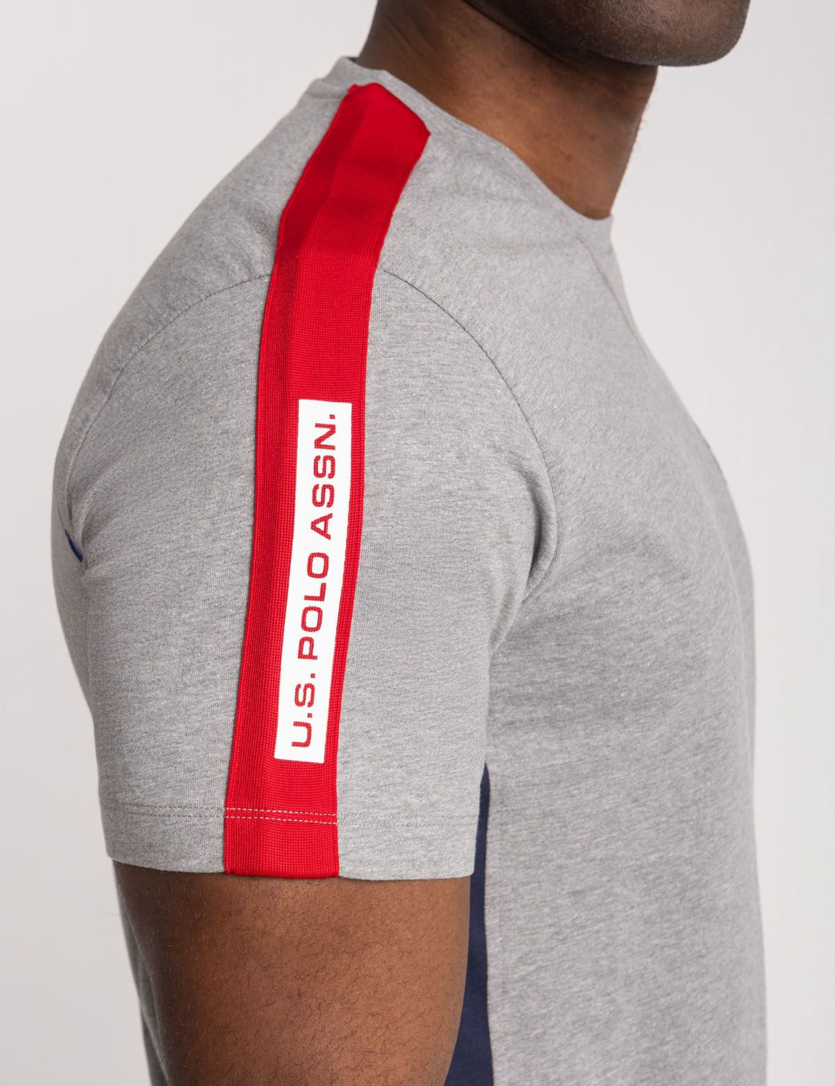 US POLO ASSN Men’s Colorblock Crewneck T-Shirt