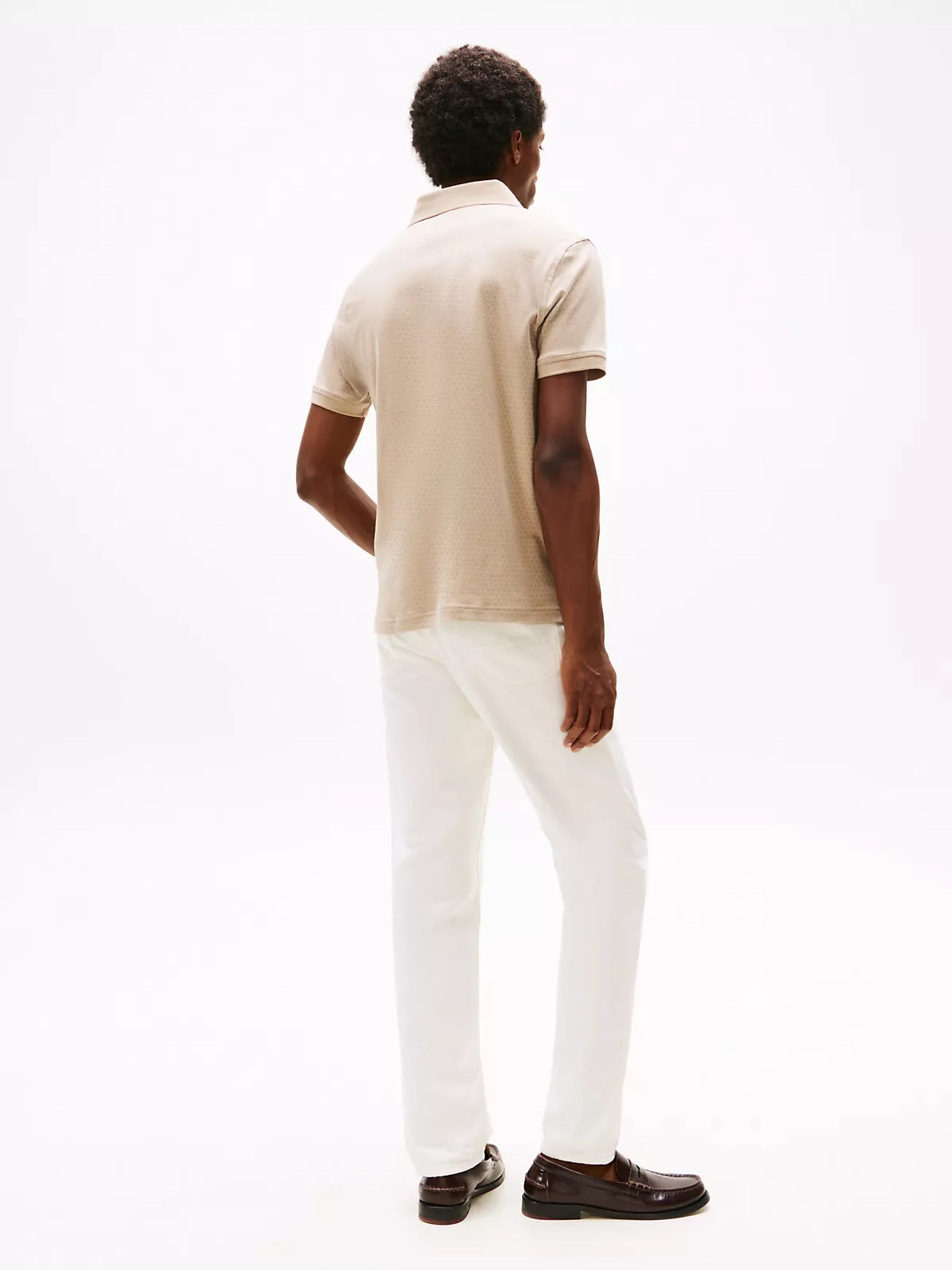 TOMMY HILFIGER Regular Fit Honeycomb Interlock Polo