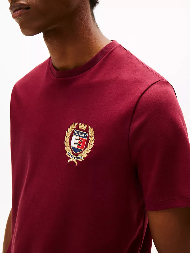 Tommy Hilfiger Laurel Leaf Cotton Interlock T-Shirt Regular Fit