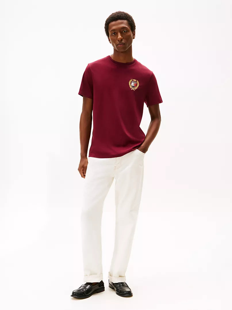 Tommy Hilfiger Laurel Leaf Cotton Interlock T-Shirt Regular Fit