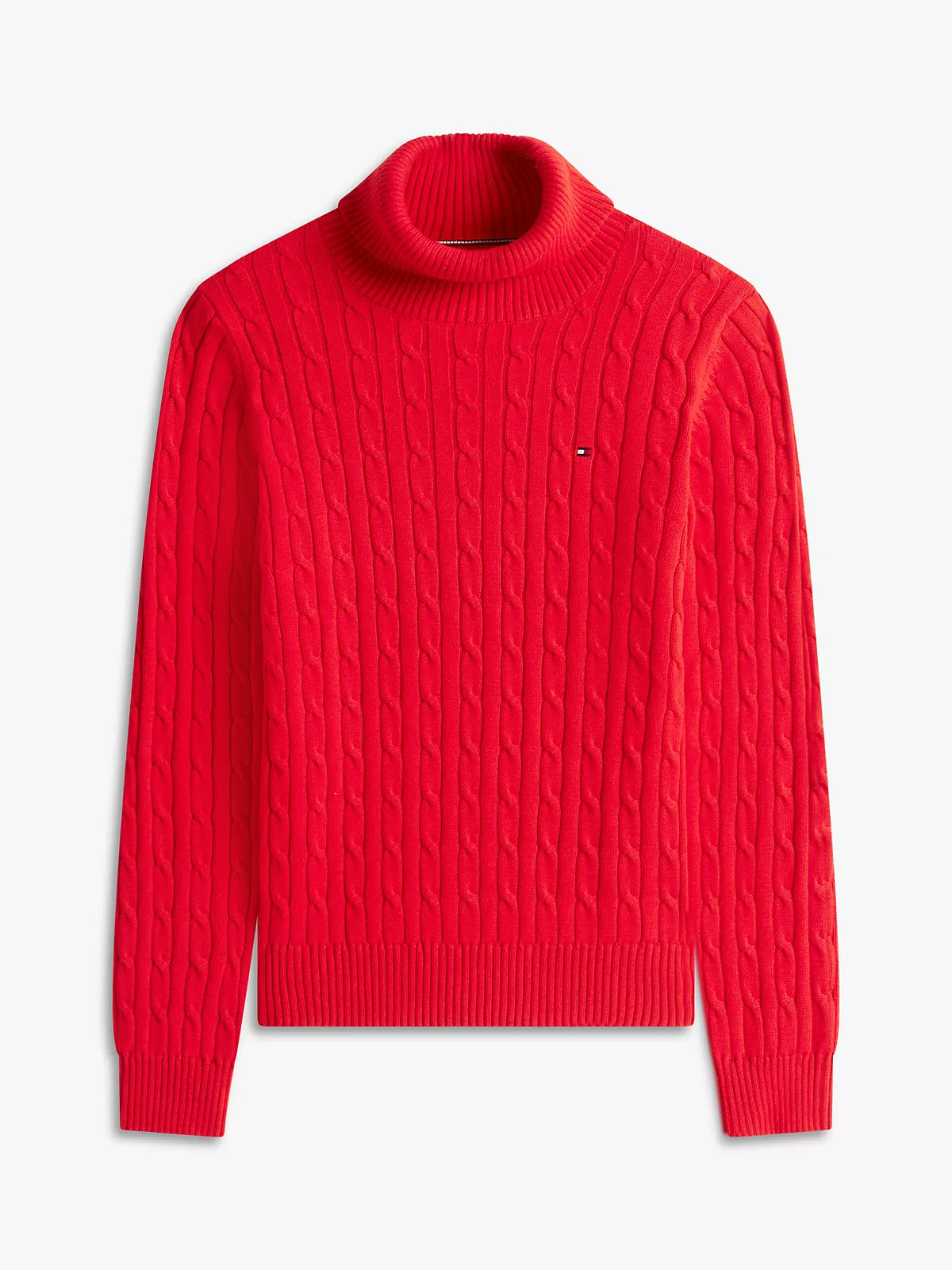 Tommy Hilfiger Cable Knit Turtleneck Sweater