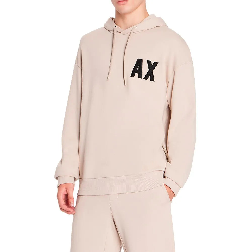 ARMANI EXCHANGE Hooded Sweatshirt With Logo Print