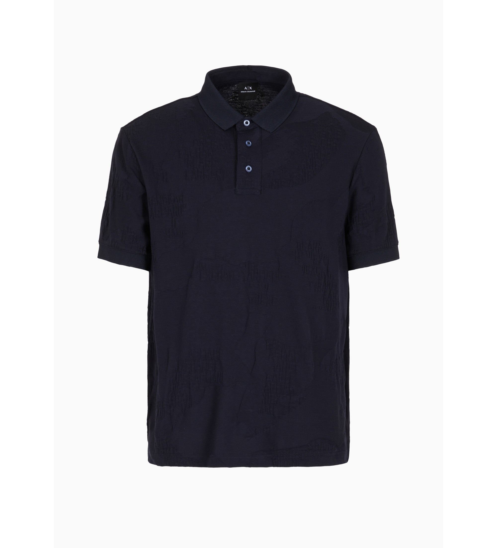 Armani Exchange POLOSHIRT MARINE RELIEF