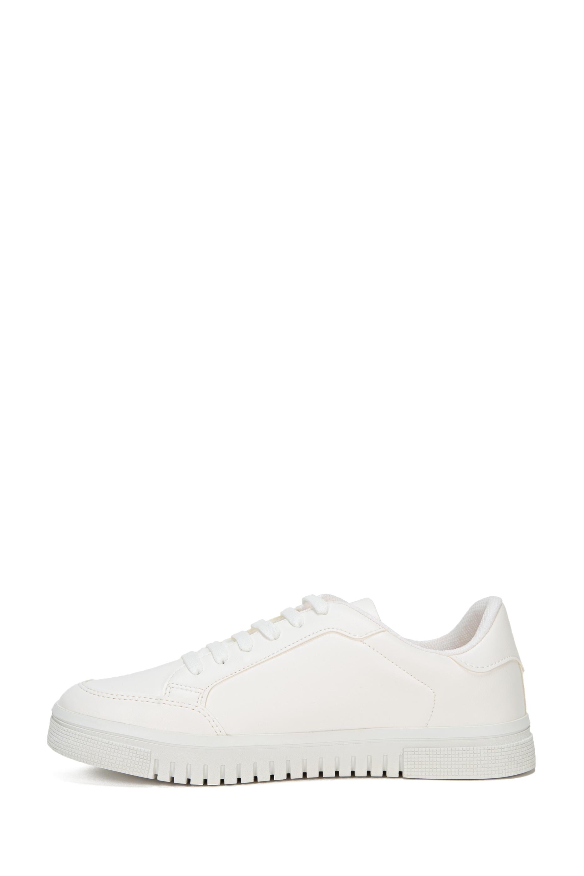 US. POLO ASSN. Men's White Sneakers with Logo and Number Detail