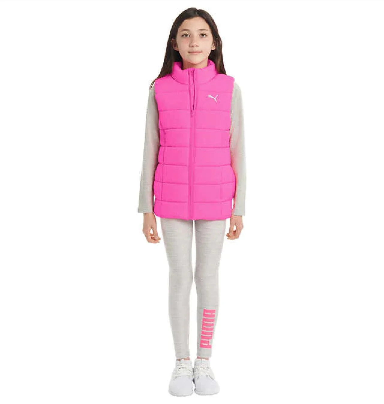 PUMA  Girl's 3 Piece Vest Clothing Set