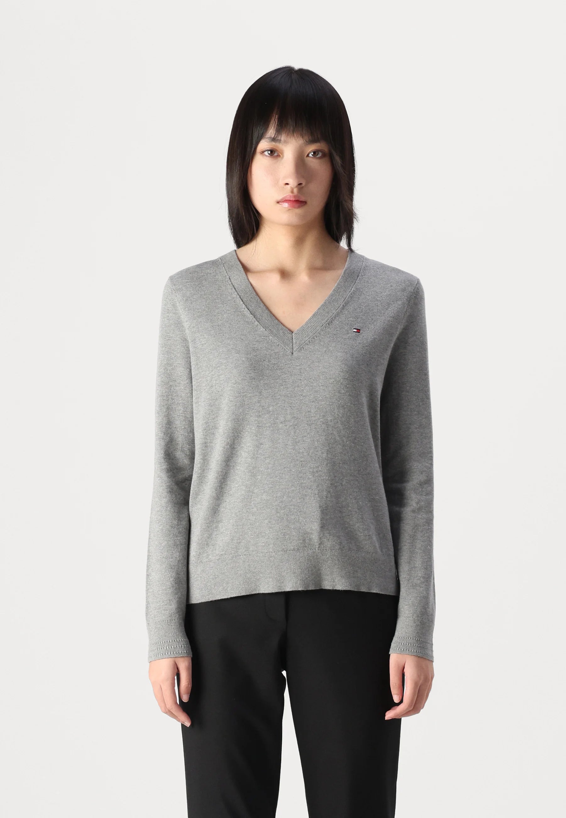 TOMMY HILFIGER Wool V-Neck Jumper