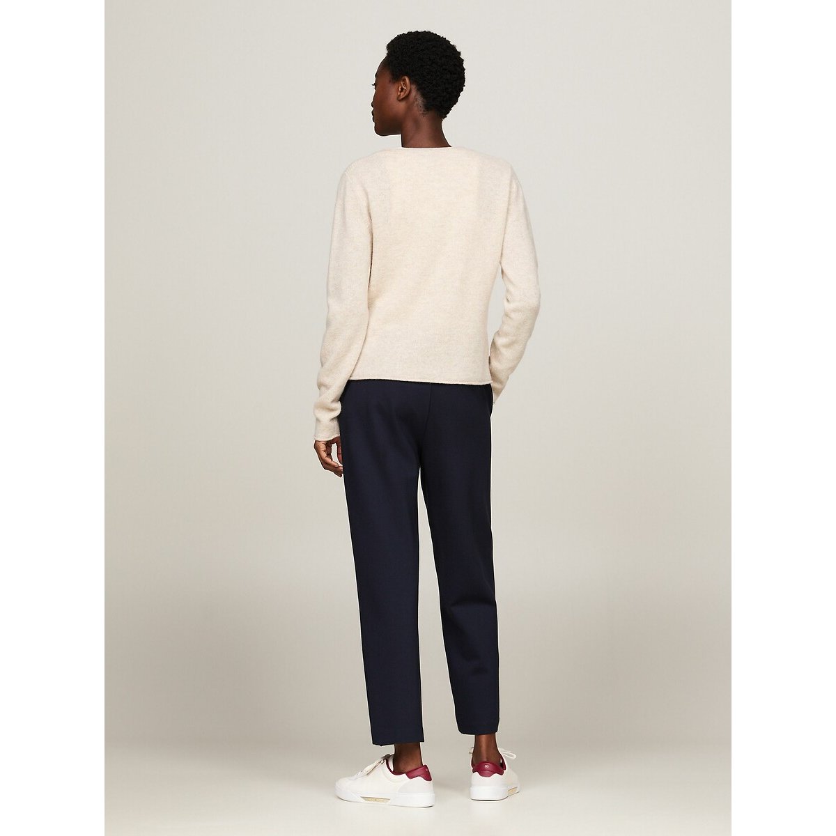 TOMMY HILFIGER Wool V-Neck Jumper