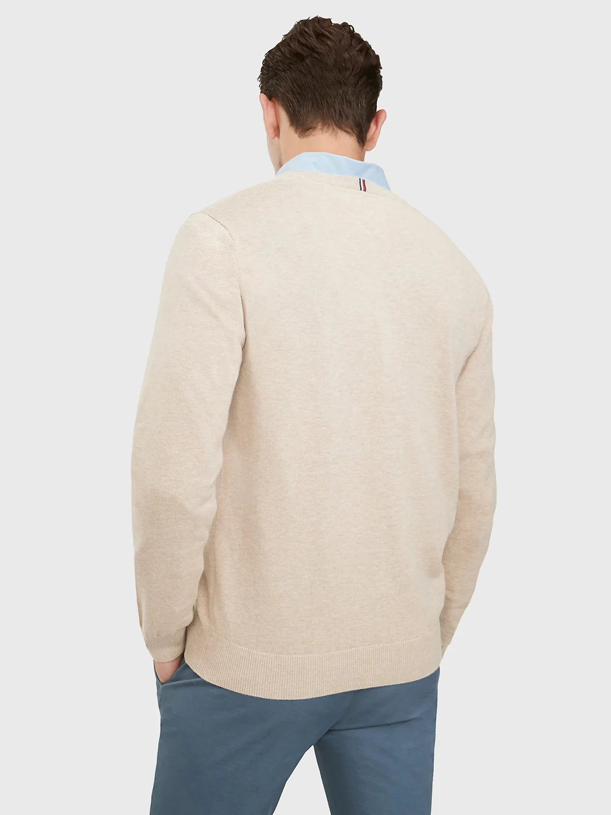 TOMMY HILFIGER Essential V-Neck Sweater - Men