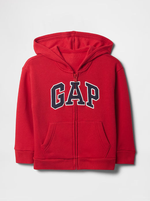 Gap Relaxed Logo Zip Hoodie