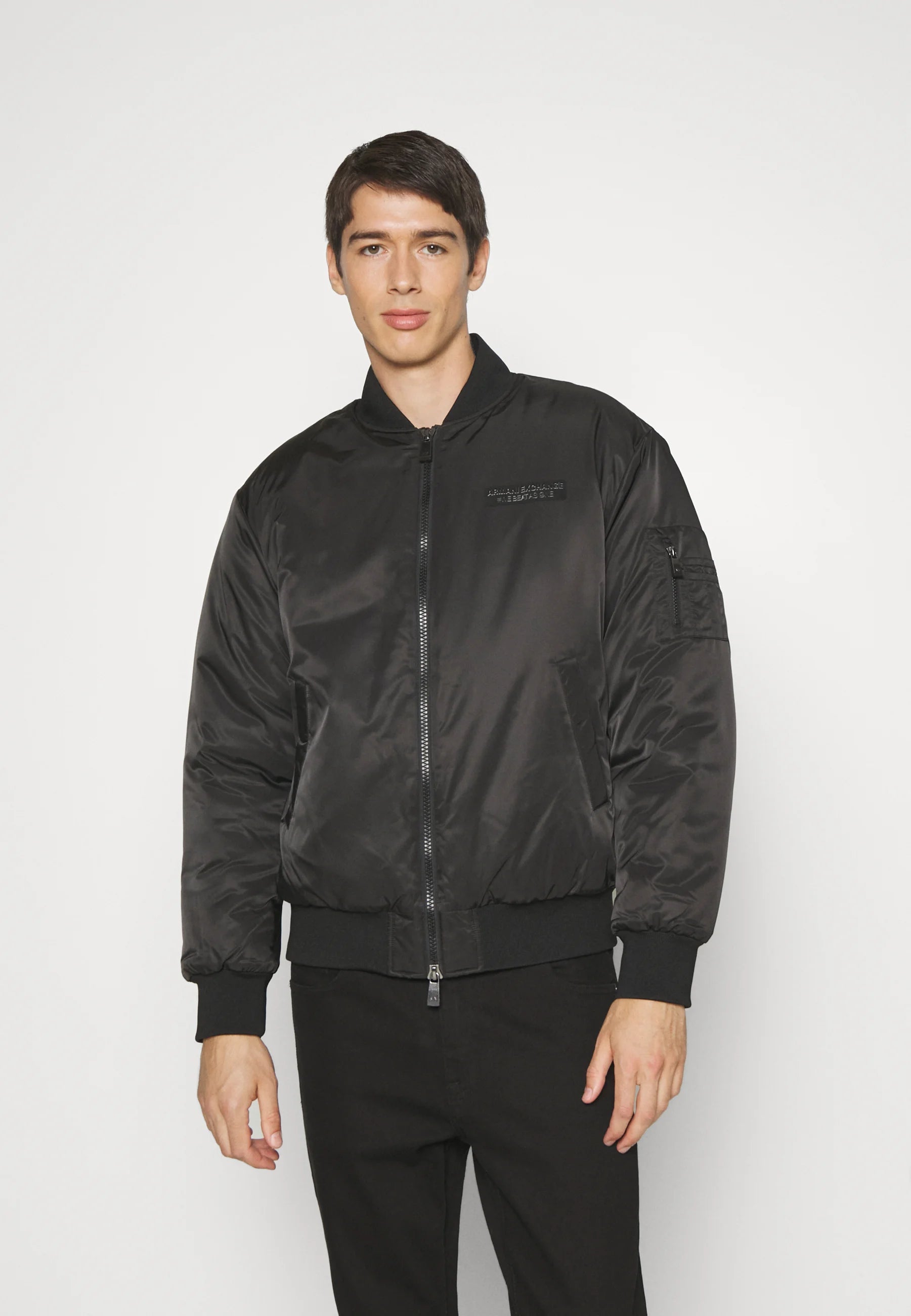 ARMANI EXCHANGE BLOUSON JACKET - Bomber Jacket - black