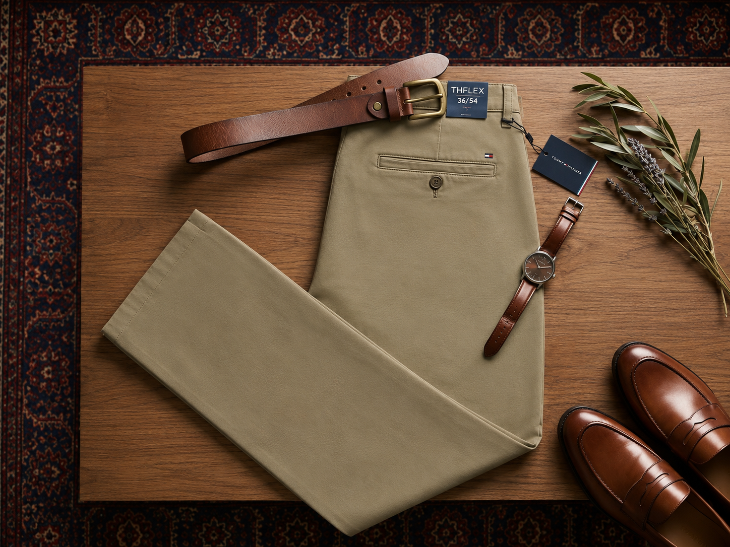 Tommy Hilfiger Flex Chinos Slim Fit | Stretch