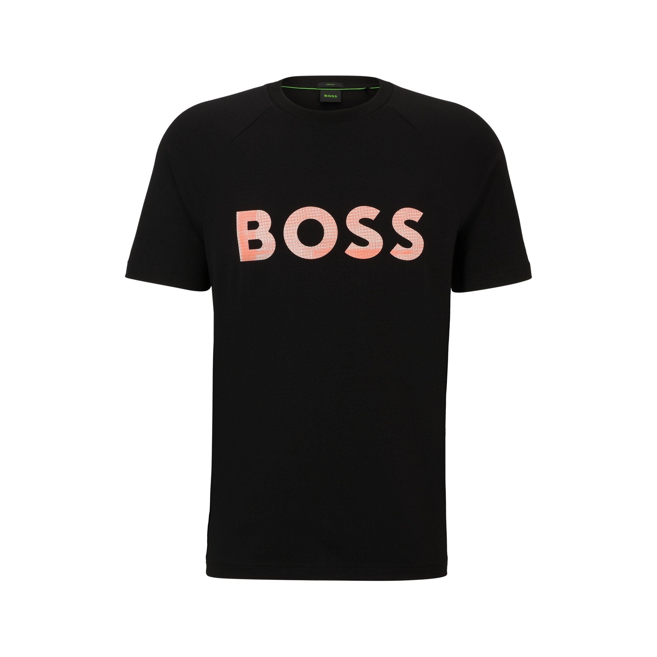 Boss Men's T-Shirt Teebero Regular Fit in black - HIPPO US Brands HUGGO BOSS