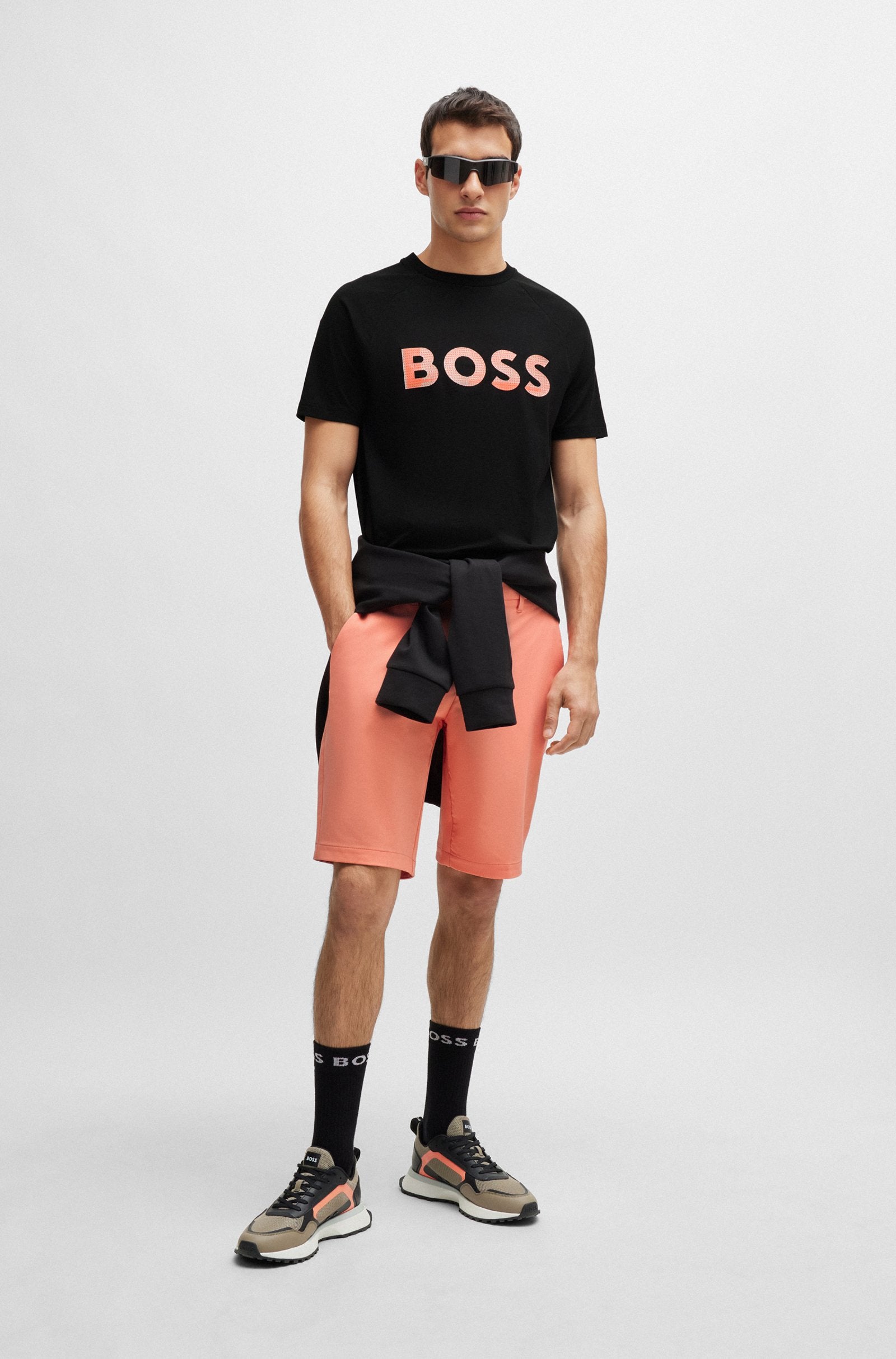 BOSS Men's T-Shirt Teebero Regular Fit in black