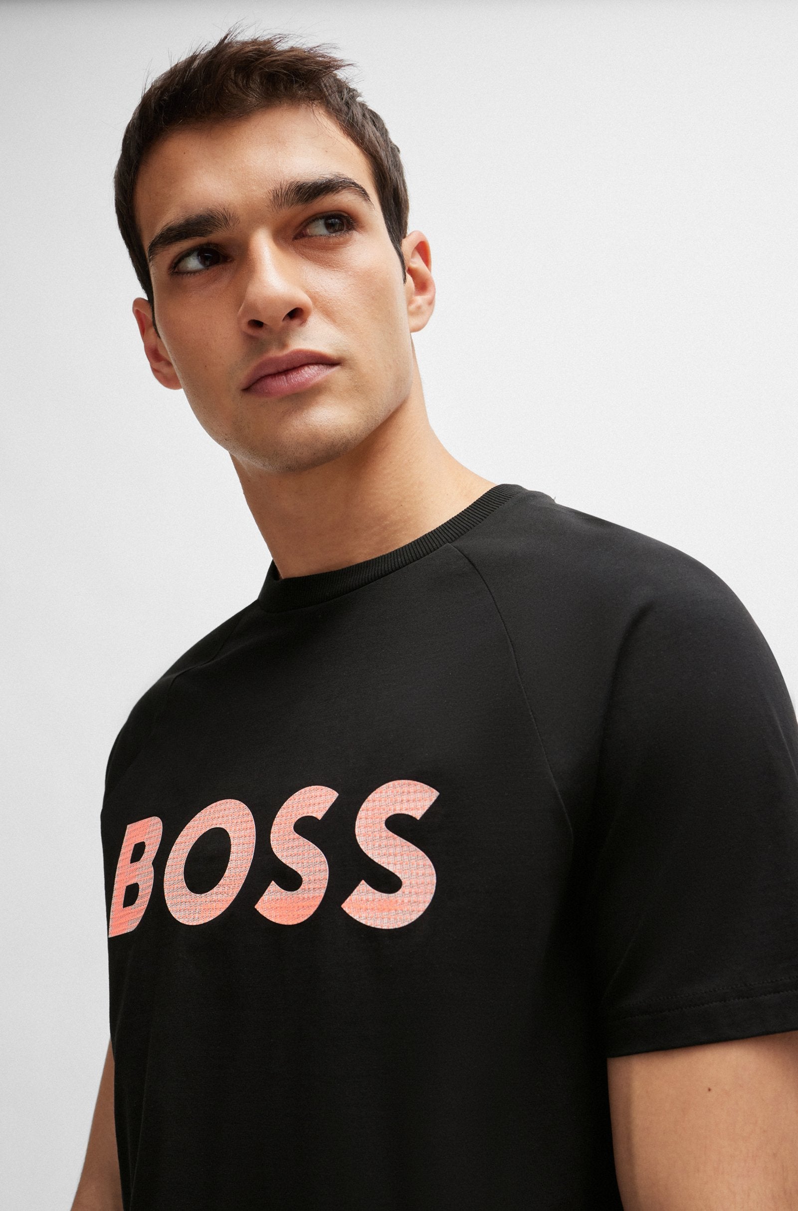 BOSS Men's T-Shirt Teebero Regular Fit in black