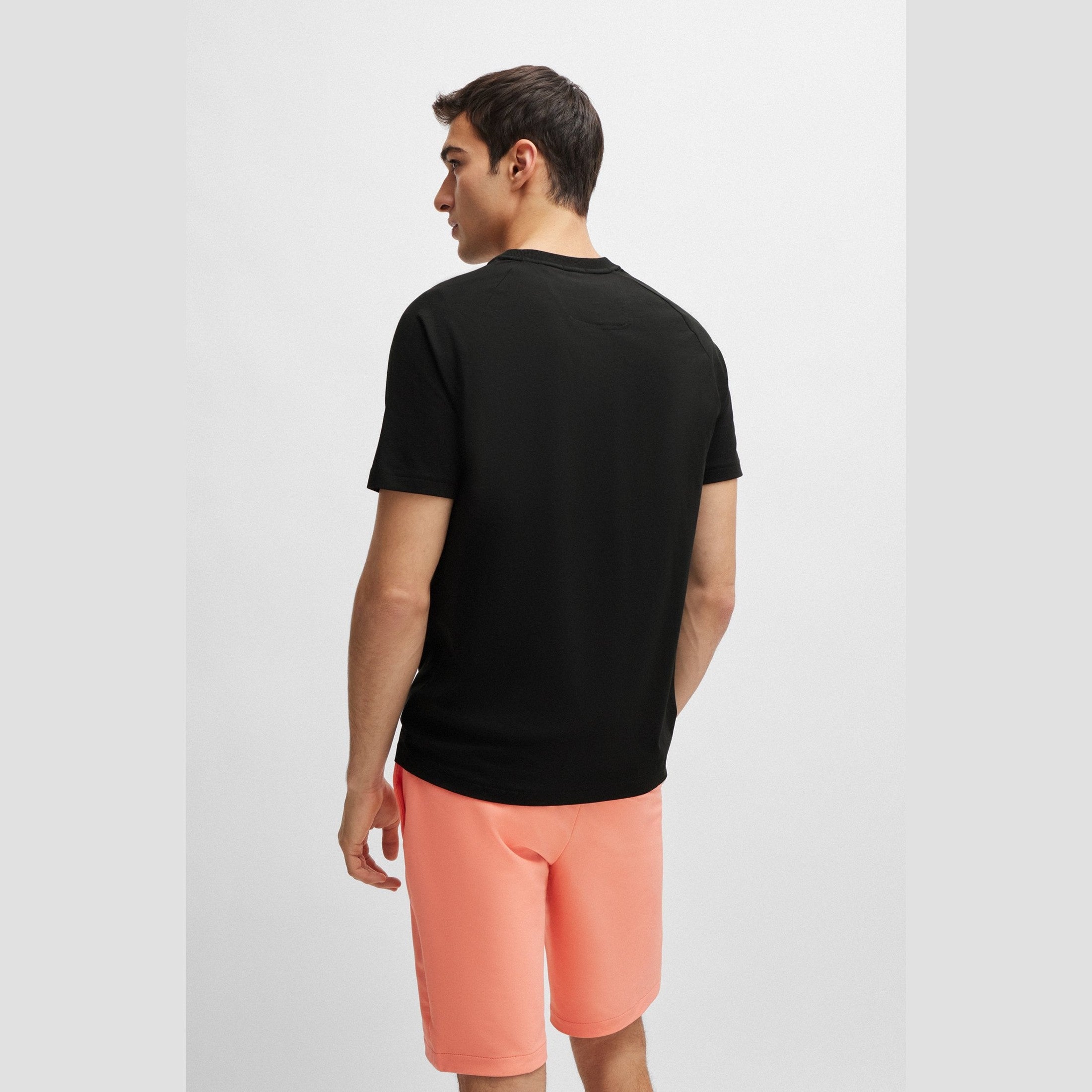 Boss Men's T-Shirt Teebero Regular Fit in black - HIPPO US Brands HUGGO BOSS