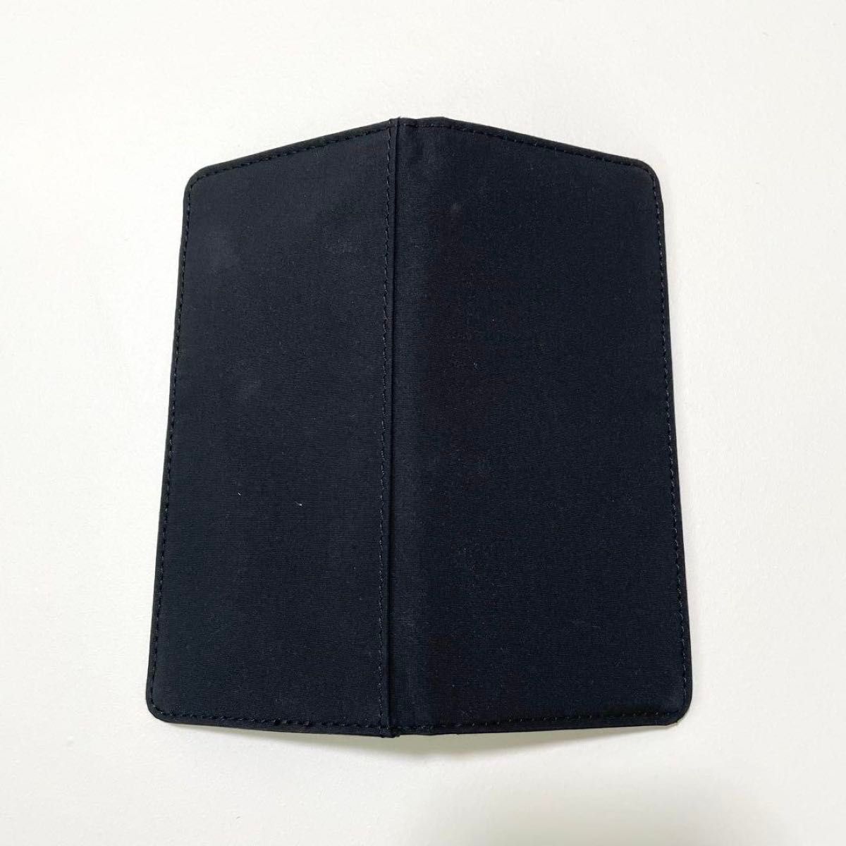 TOMMY HILFIGER long wallet, card case, all-over logo print, black