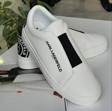 Karl Lagerfeld Carver Logo Slip On Sneakers