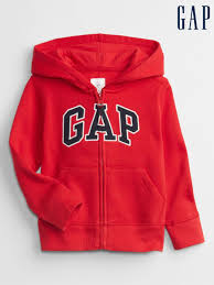 Gap Relaxed Logo Zip Hoodie