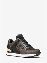 Michael Kors Maddy Trainer Sneakers Shoes Signature Women