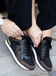 Michael Kors Maddy Trainer Sneakers Shoes Signature Women