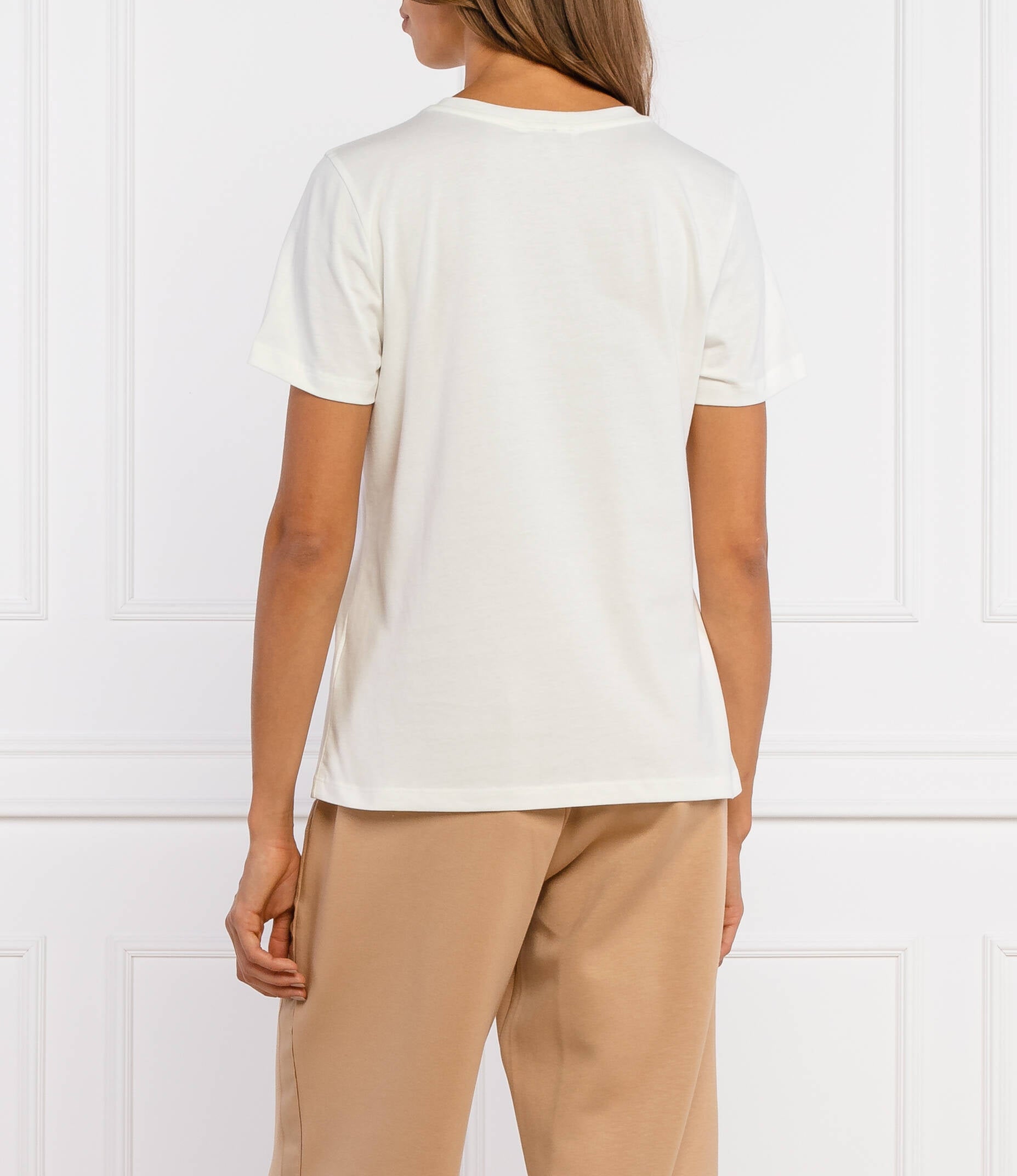 TOMMY HILFIGER Women's burgundy T-shirt