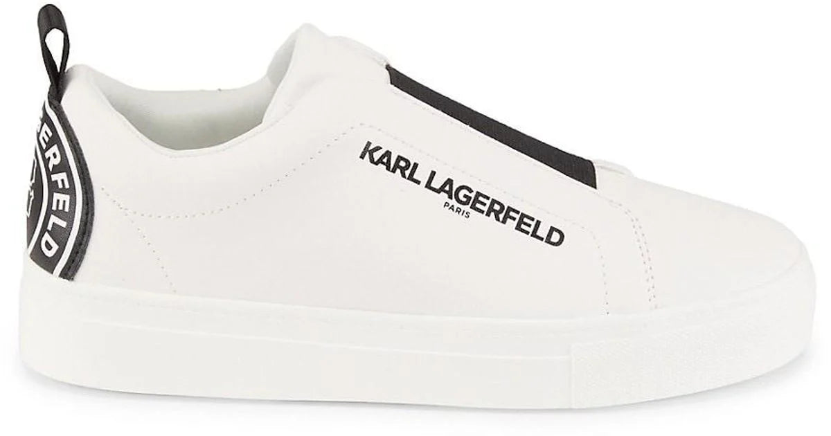 Karl Lagerfeld Carver Logo Slip On Sneakers