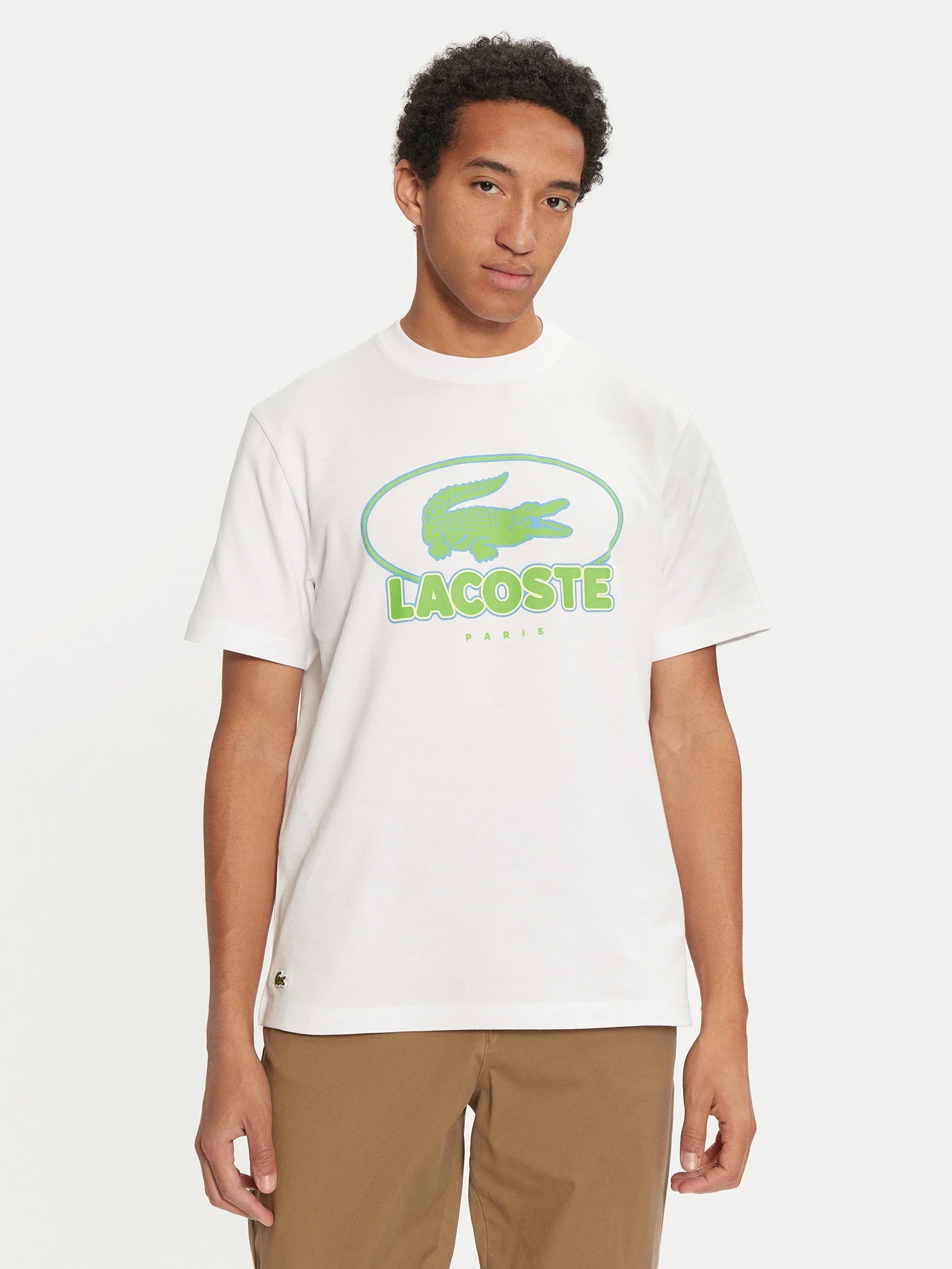 LACOSTE T-shirt  White Regular Fit