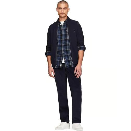 TOMMY HILFIGER SWEATER M COTTON ZIP THROUGH TH
