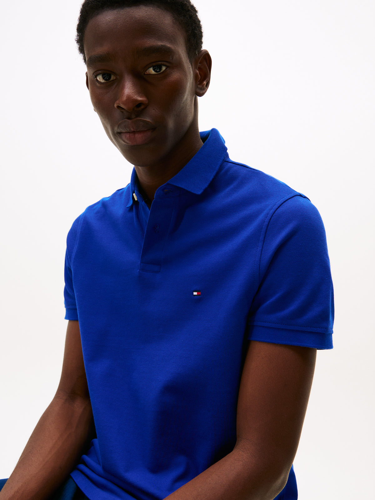 Tommy Hilfiger Regular Fit Stretch Tommy Polo