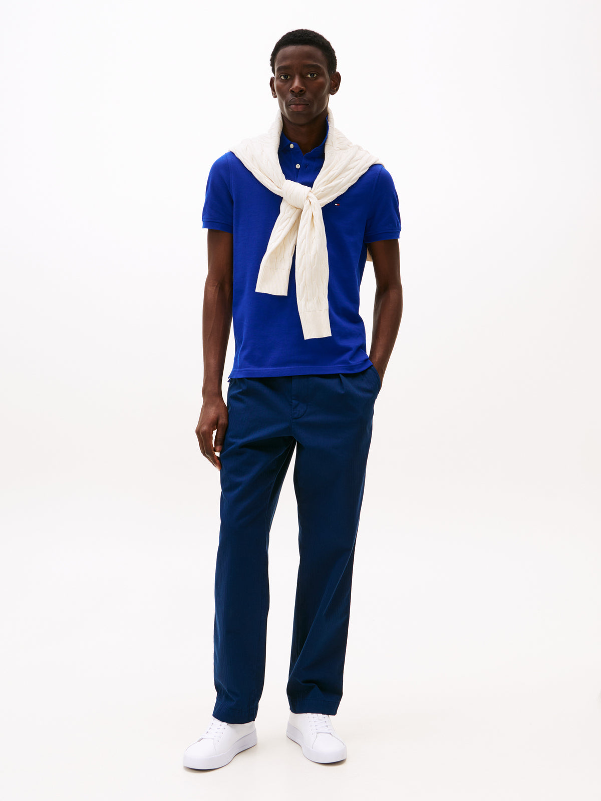 Tommy Hilfiger Regular Fit Stretch Tommy Polo