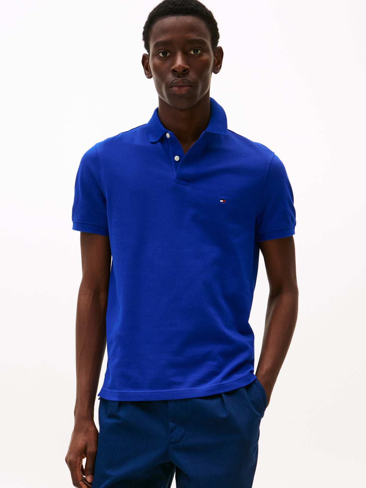 Tommy Hilfiger Regular Fit Stretch Tommy Polo