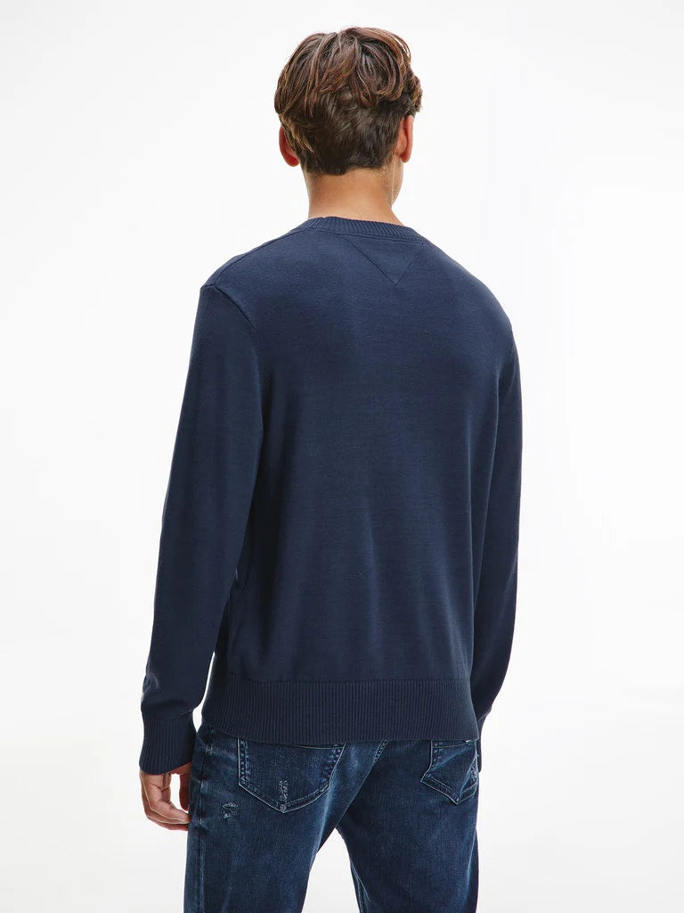 TOMMY JEANS Crew Neck Relaxed Fit Jumper