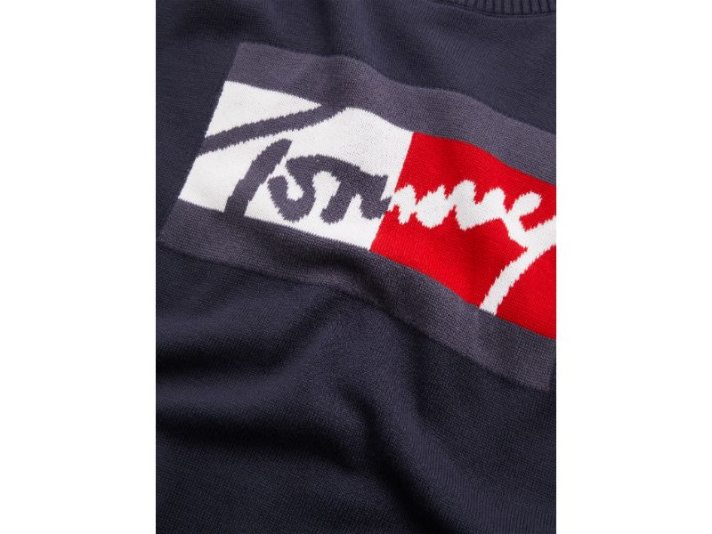 TOMMY JEANS Crew Neck Relaxed Fit Jumper