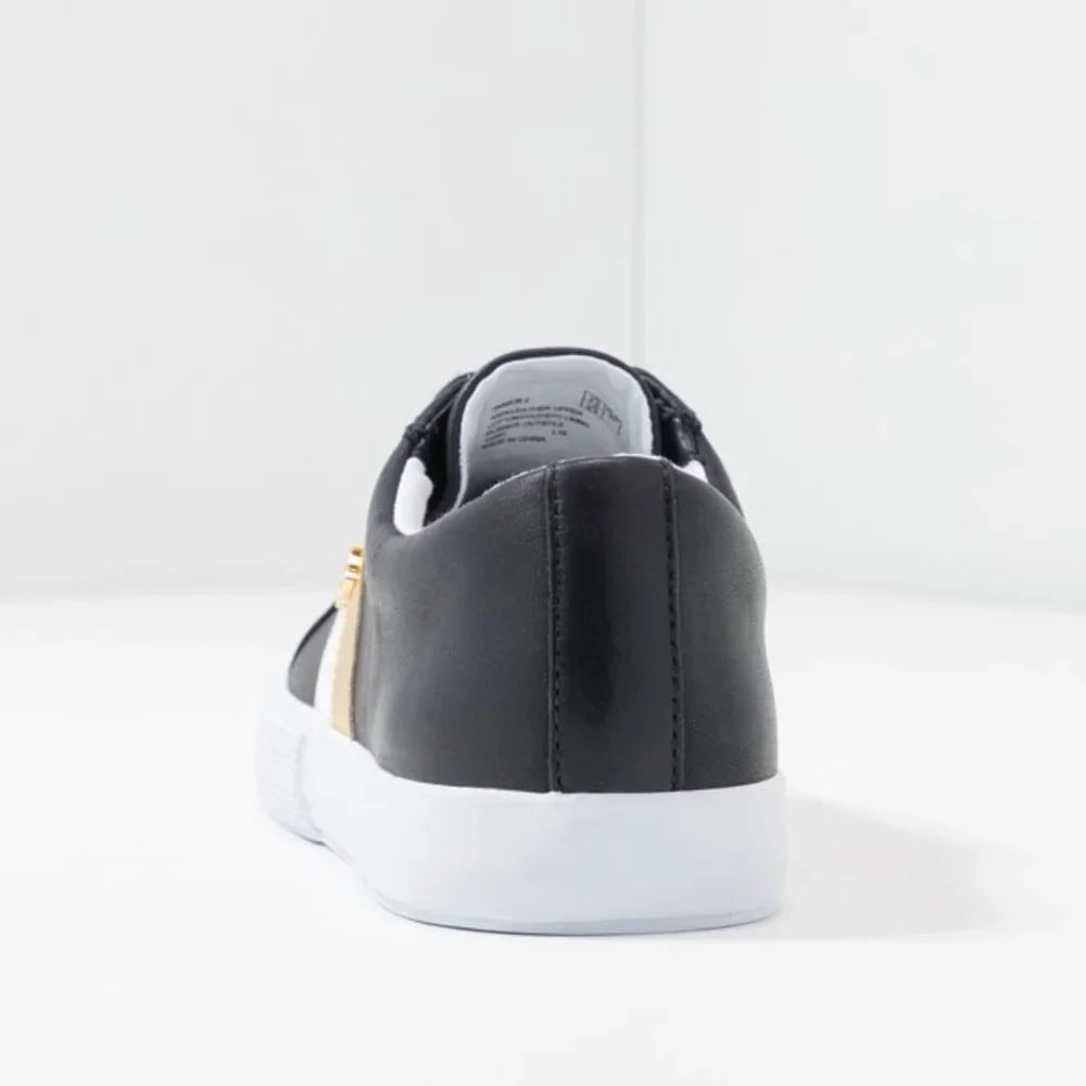 Ralph Lauren Janson II Leather Navy Women