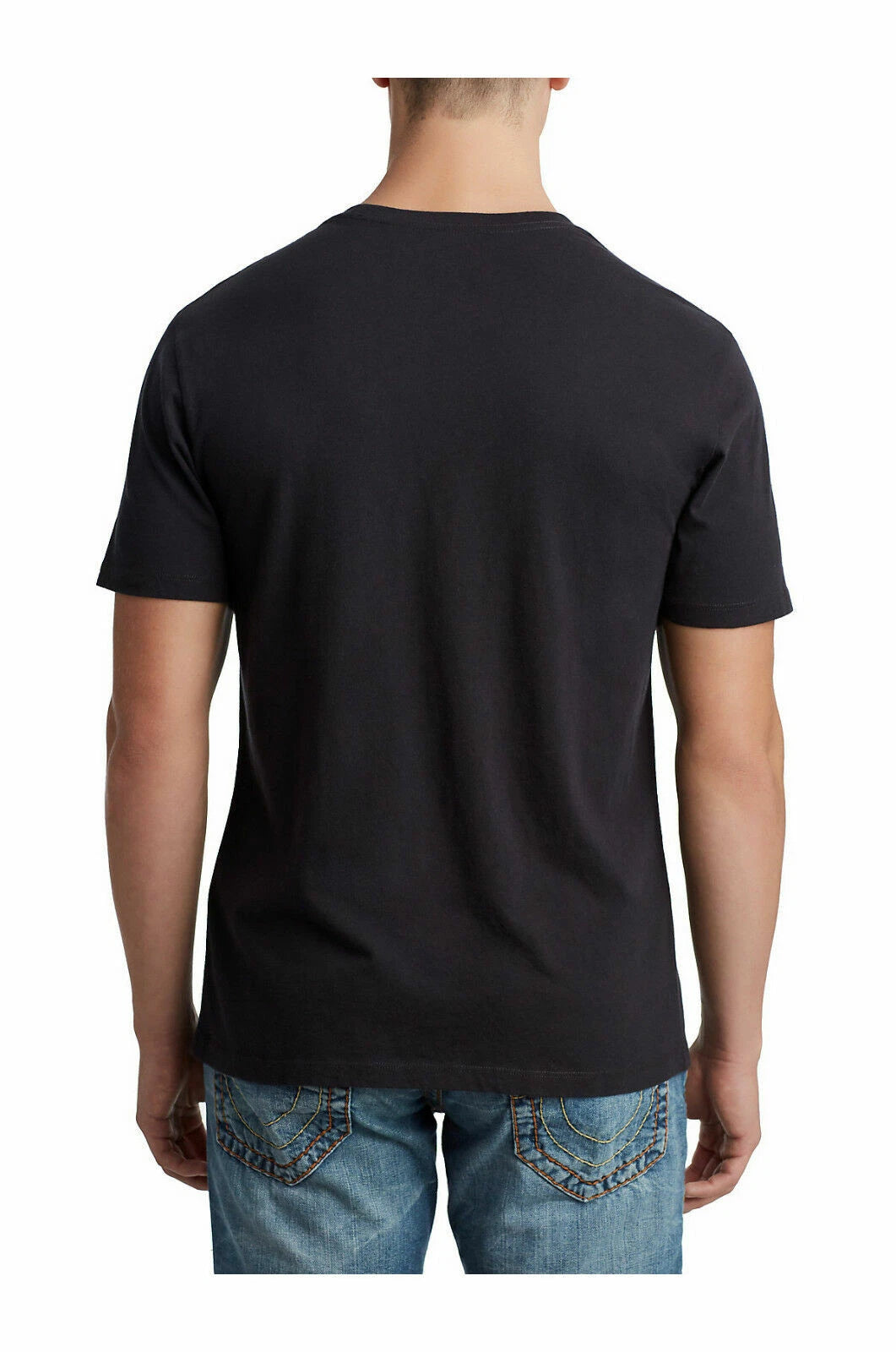 TRUE RELIGION T-shirt  Neon Buddha Short Sleeve Crew Neck Tee