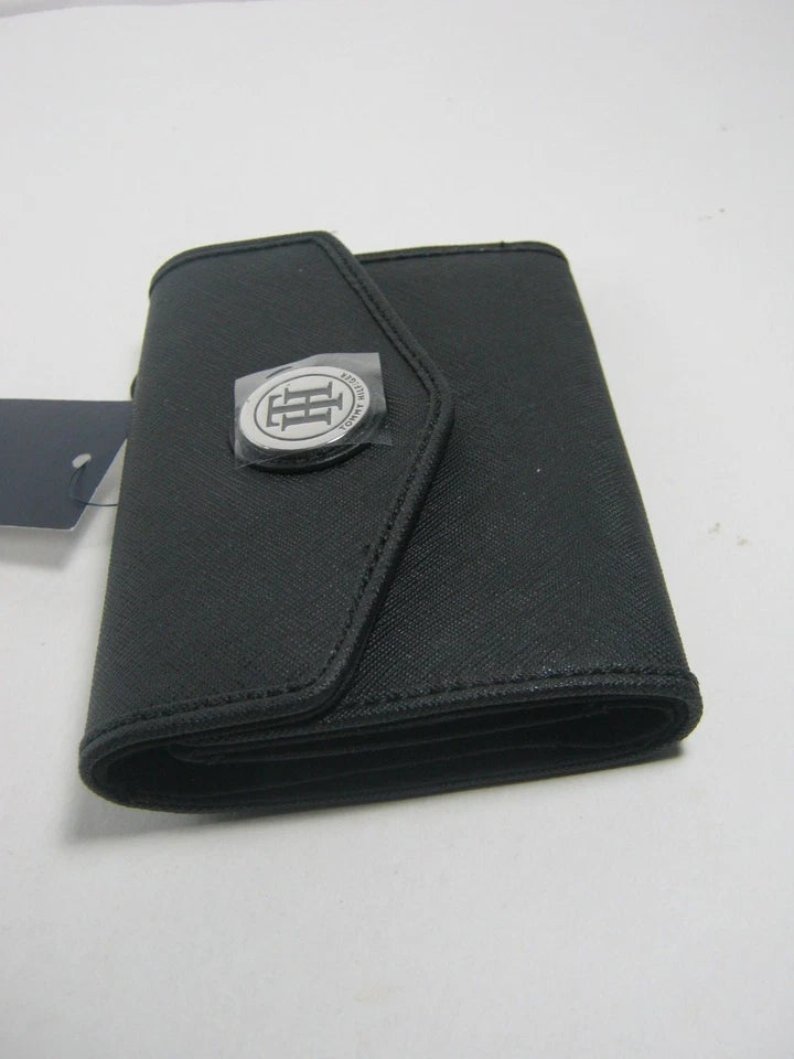 Tommy Hilfiger Small Wallet Clutch Black - HIPPO US Brands Tommy Hilfiger