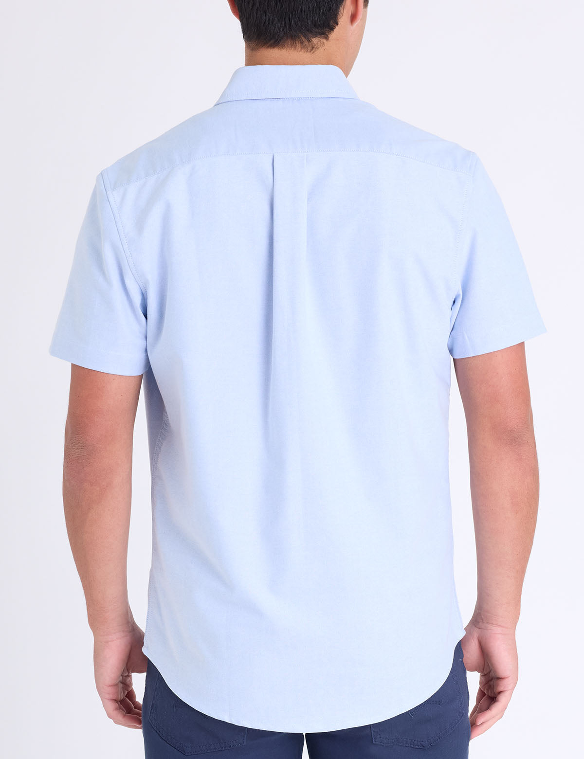 USPA SHORT SLEEVE STRETCH OXFORD SHIRT