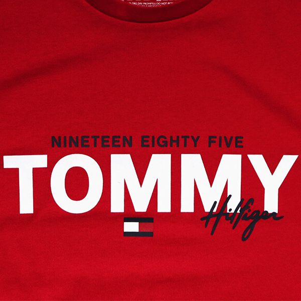 TOMMY HILFIGER Men's Long Cotton T-Shirt