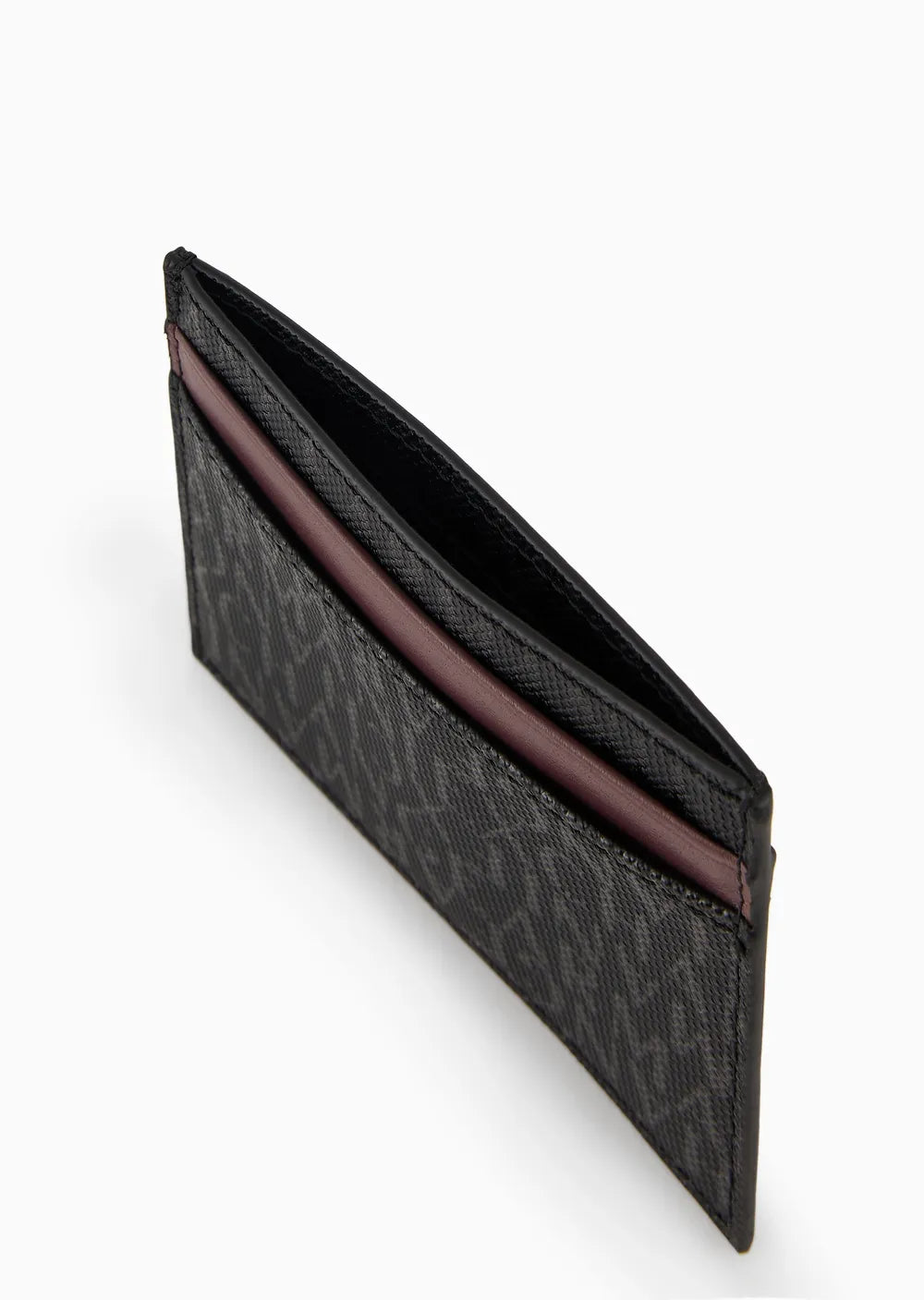 ARMANI EXCHANGE Leather card holder - HIPPO US Brands ARMANI EXCHANGE